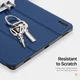 Dux Ducis Domo Samsung Galaxy Tab S12 Plus Hoes Tri-Fold Book Case Blauw afbeelding 5