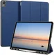 Dux Ducis Domo Samsung Galaxy Tab S12 Plus Hoes Tri-Fold Book Case Blauw afbeelding 1