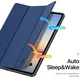 Dux Ducis Domo Samsung Galaxy Tab S12 Plus Hoes Tri-Fold Book Case Blauw afbeelding 3