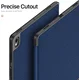 Dux Ducis Domo Samsung Galaxy Tab S12 Plus Hoes Tri-Fold Book Case Blauw afbeelding 6