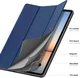 Dux Ducis Domo Samsung Galaxy Tab S12 Plus Hoes Tri-Fold Book Case Blauw afbeelding 7