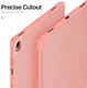 Dux Ducis Domo Samsung Galaxy Tab S12 Plus Hoes Tri-Fold Book Case Roze afbeelding 6