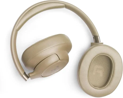JBL Tune 780NC Draadloze Over-Ear Koptelefoon met Noise Cancelling Beige afbeelding 6