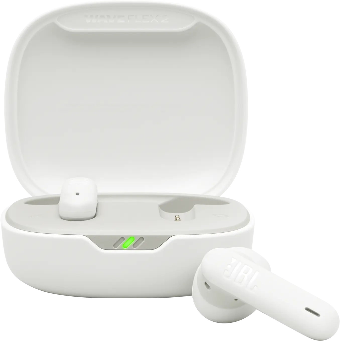 JBL Wave Flex 2 In-Ear Draadloze Bluetooth Oordopjes Wit afbeelding 1