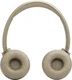 JBL Tune 530BT Draadloze On-Ear Koptelefoon Bluetooth Beige afbeelding 4