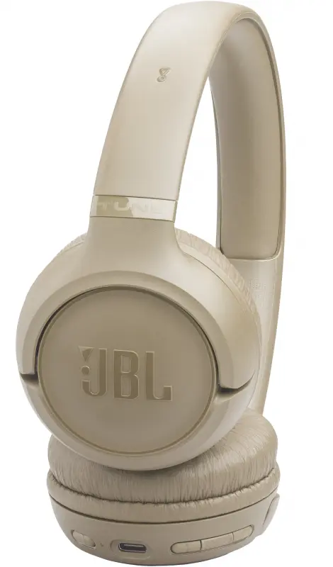 JBL Tune 530BT Draadloze On-Ear Koptelefoon Bluetooth Beige afbeelding 5