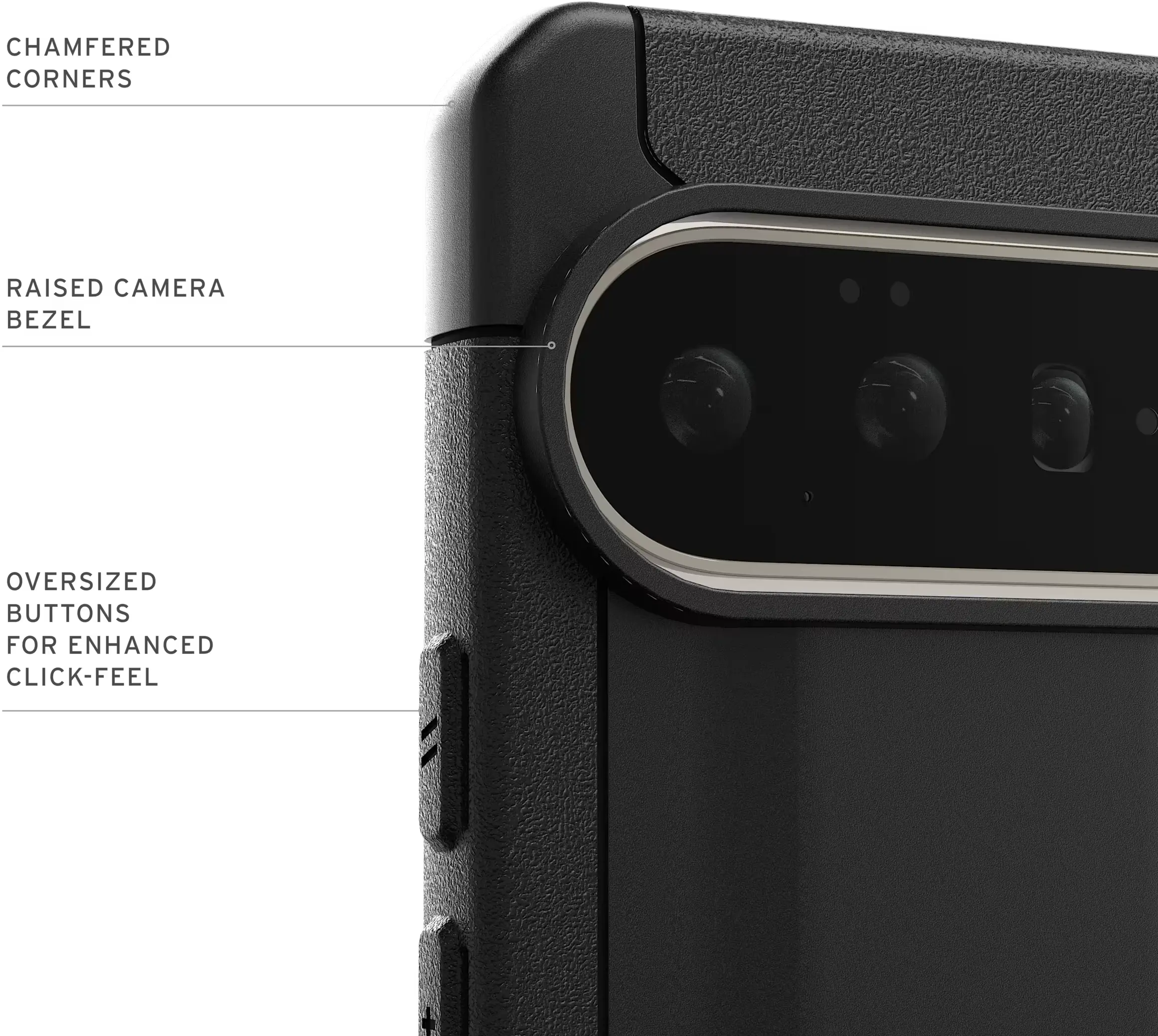 Urban Armor Gear Scout Google Pixel 11 / 11 Pro Hoesje Back Cover Zwart afbeelding 5