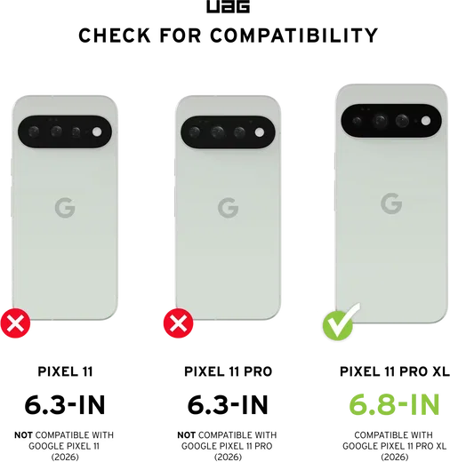 Urban Armor Gear Scout Google Pixel 11 Pro XL Hoesje Back Cover Zwart afbeelding 3