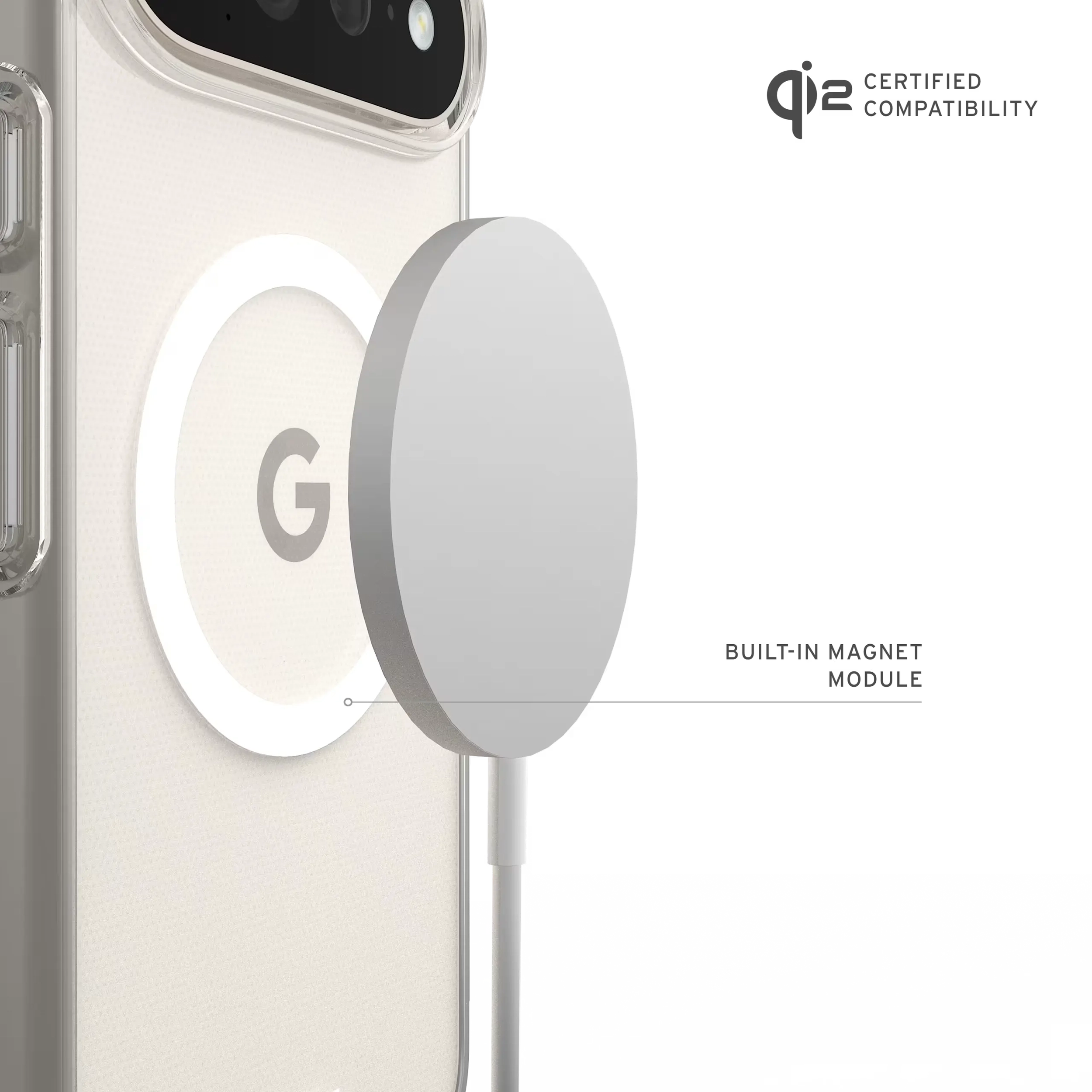 Urban Armor Gear Scout Google Pixel 11 Pro XL MagSafe Hoesje Transparant afbeelding 4
