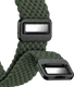 SBG Gevlochten Nylon - Samsung Galaxy Watch 9 / 8 Bandje - Donkergroen afbeelding 11