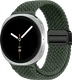 SBG Gevlochten Nylon - Samsung Galaxy Watch 9 / 8 Bandje - Donkergroen