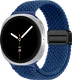 SBG Gevlochten Nylon - Samsung Galaxy Watch 9 / 8 Bandje - Donkerblauw