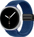 SBG Gevlochten Nylon - Samsung Galaxy Watch 9 / 8 Bandje - Donkerblauw