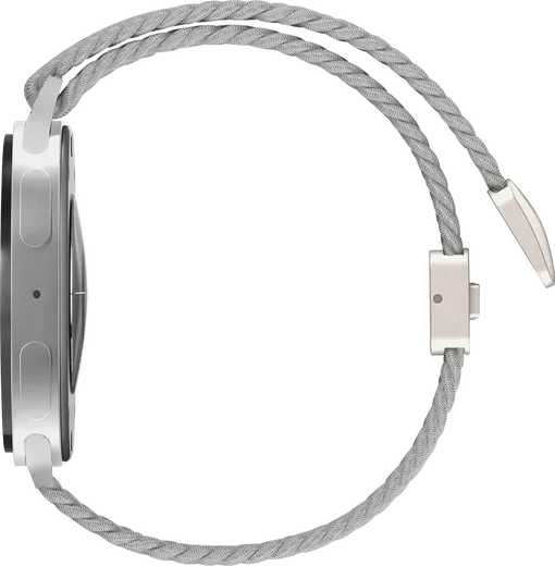 SBG Gevlochten Nylon - Samsung Galaxy Watch 9 / 8 Bandje - Wit afbeelding 8