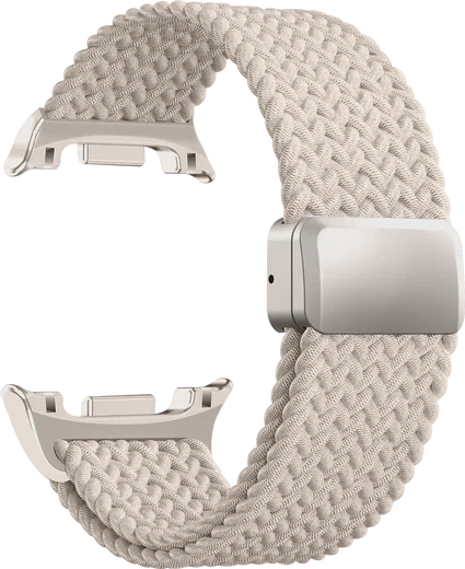 SBG Gevlochten Nylon - Samsung Galaxy Watch 9 / 8 Bandje - Sterrenlicht afbeelding 9