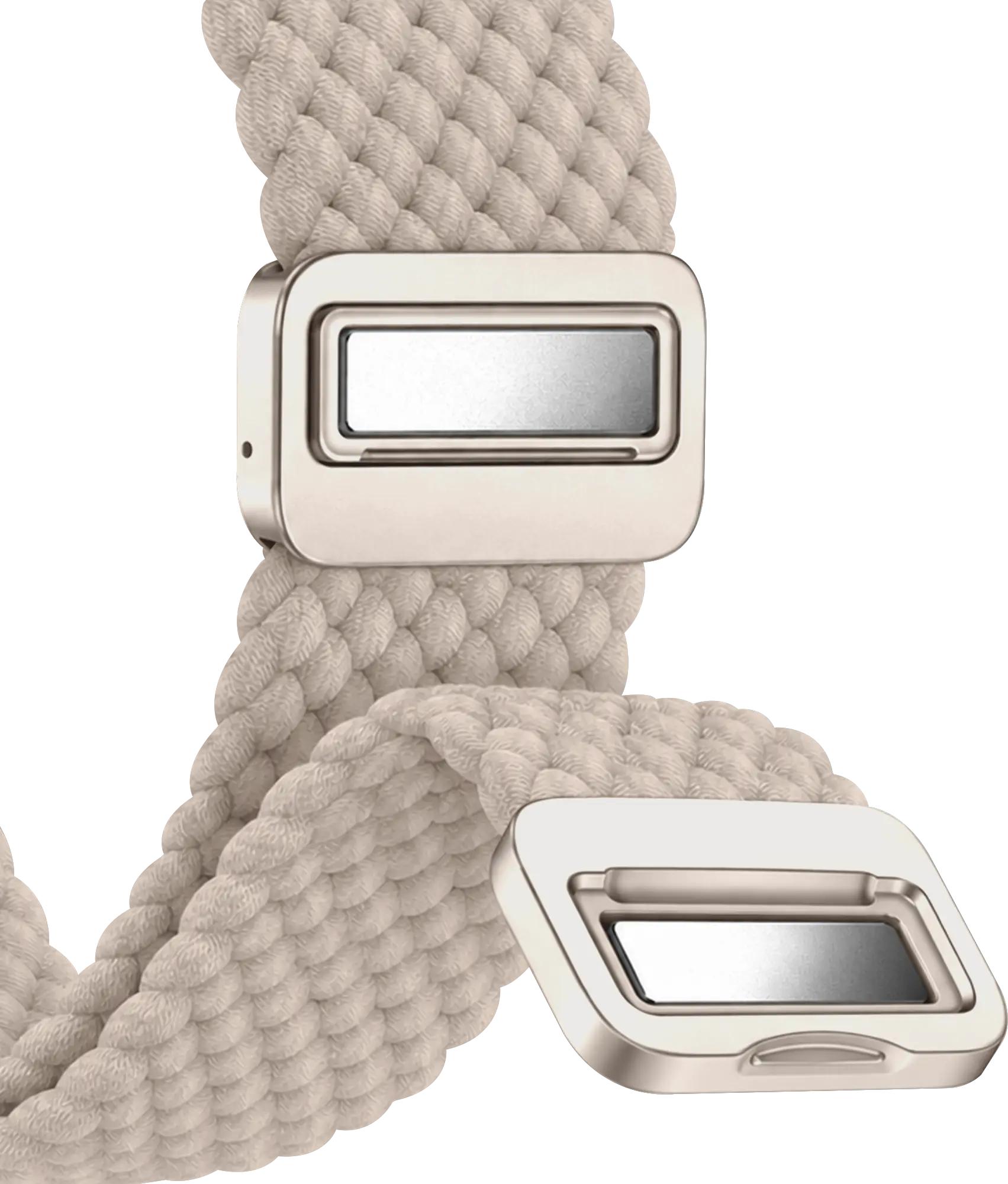 SBG Gevlochten Nylon - Samsung Galaxy Watch 9 / 8 Bandje - Sterrenlicht afbeelding 11