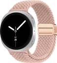 SBG Gevlochten Nylon - Samsung Galaxy Watch 9 / 8 Bandje - Roze