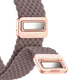 SBG Gevlochten Nylon - Samsung Galaxy Watch 9 / 8 Bandje - Smokey Purple afbeelding 11