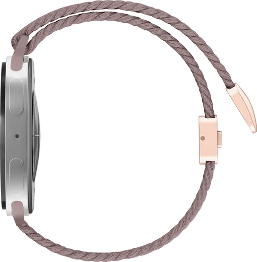 SBG Gevlochten Nylon - Samsung Galaxy Watch 9 / 8 Bandje - Smokey Purple afbeelding 8
