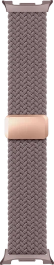 SBG Gevlochten Nylon - Samsung Galaxy Watch 9 / 8 Bandje - Smokey Purple afbeelding 10