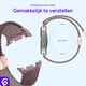 SBG Gevlochten Nylon - Samsung Galaxy Watch 9 / 8 Bandje - Smokey Purple afbeelding 3