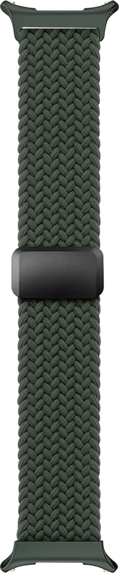SBG Gevlochten Nylon - Samsung Galaxy Watch Ultra / 2 Bandje - Groen afbeelding 10