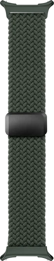 SBG Gevlochten Nylon - Samsung Galaxy Watch Ultra / 2 Bandje - Groen afbeelding 10