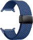 SBG Gevlochten Nylon - Samsung Galaxy Watch Ultra / 2 Bandje - Blauw afbeelding 9