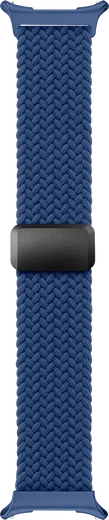 SBG Gevlochten Nylon - Samsung Galaxy Watch Ultra / 2 Bandje - Blauw afbeelding 10