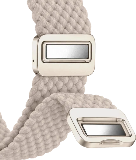 SBG Gevlochten Nylon - Samsung Galaxy Watch Ultra / 2 Bandje - Sterrenlicht afbeelding 11