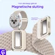 SBG Gevlochten Nylon - Samsung Galaxy Watch Ultra / 2 Bandje - Sterrenlicht afbeelding 2
