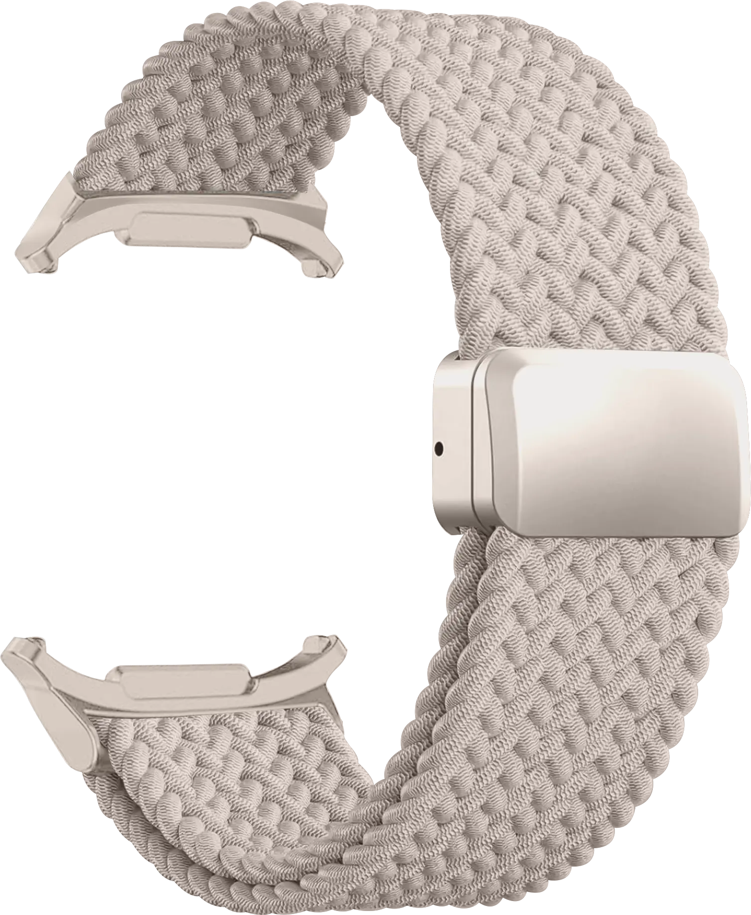 SBG Gevlochten Nylon - Samsung Galaxy Watch Ultra / 2 Bandje - Sterrenlicht afbeelding 9