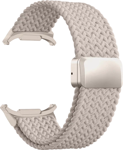SBG Gevlochten Nylon - Samsung Galaxy Watch Ultra / 2 Bandje - Sterrenlicht afbeelding 9