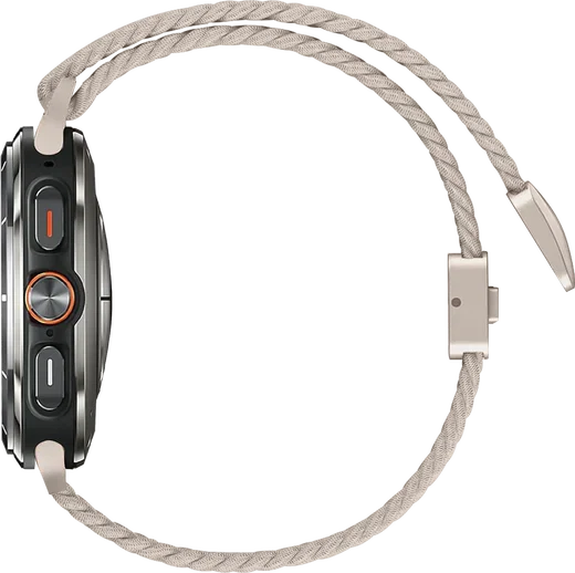 SBG Gevlochten Nylon - Samsung Galaxy Watch Ultra / 2 Bandje - Sterrenlicht afbeelding 8