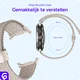 SBG Gevlochten Nylon - Samsung Galaxy Watch Ultra / 2 Bandje - Sterrenlicht afbeelding 3