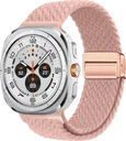 SBG Gevlochten Nylon - Samsung Galaxy Watch Ultra / 2 Bandje - Roze