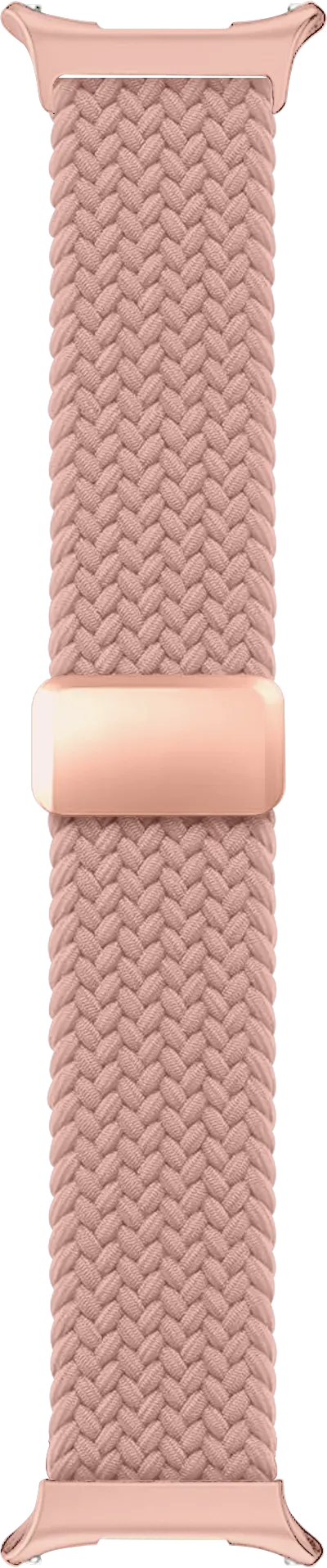 SBG Gevlochten Nylon - Samsung Galaxy Watch Ultra / 2 Bandje - Roze afbeelding 10