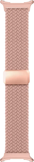 SBG Gevlochten Nylon - Samsung Galaxy Watch Ultra / 2 Bandje - Roze afbeelding 10