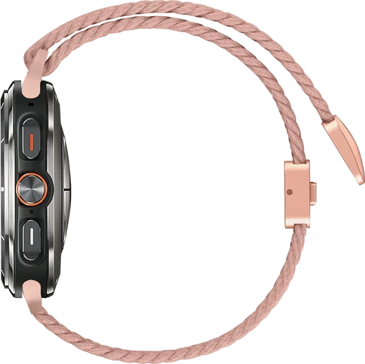 SBG Gevlochten Nylon - Samsung Galaxy Watch Ultra / 2 Bandje - Roze afbeelding 8