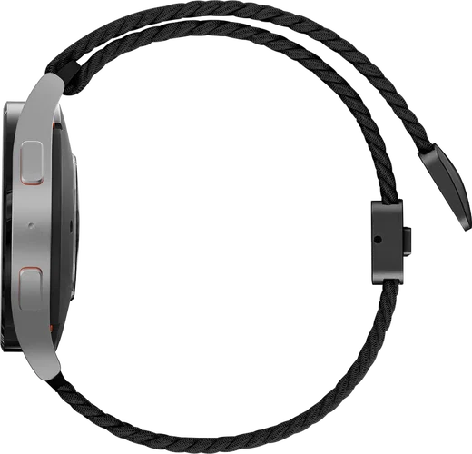 SBG Universeel Smartwatch Bandje - Gevlochten Nylon - 20MM - Zwart afbeelding 8