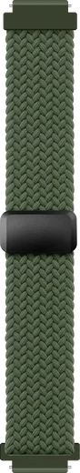 SBG Universeel Smartwatch Bandje - Gevlochten Nylon - 20MM - Groen afbeelding 10