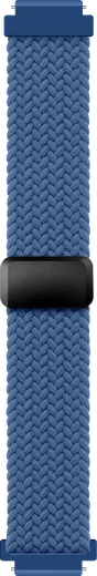 SBG Universeel Smartwatch Bandje - Gevlochten Nylon - 20MM - Blauw afbeelding 10