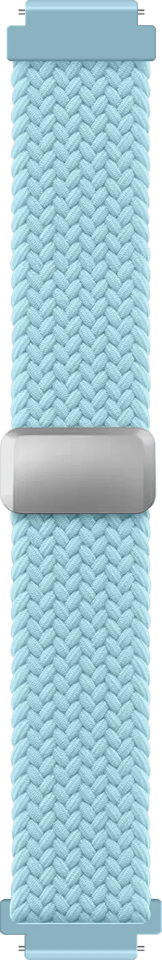 SBG Universeel Smartwatch Bandje - Gevlochten Nylon - 20MM - Mint afbeelding 10