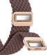 SBG Universeel Smartwatch Bandje - Gevlochten Nylon - 20MM - Smokey Purple afbeelding 11