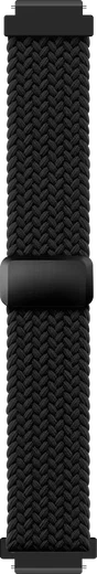 SBG Universeel Smartwatch Bandje - Gevlochten Nylon - 22MM - Zwart afbeelding 10
