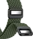 SBG Universeel Smartwatch Bandje - Gevlochten Nylon - 22MM - Groen afbeelding 11