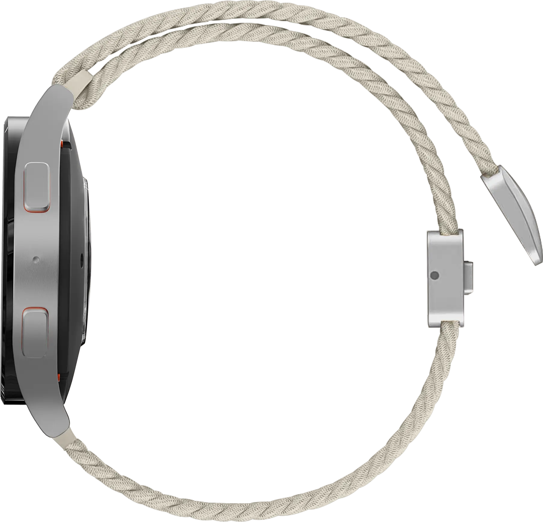 SBG Universeel Smartwatch Bandje - Gevlochten Nylon - 22MM - Sterrenlicht afbeelding 8