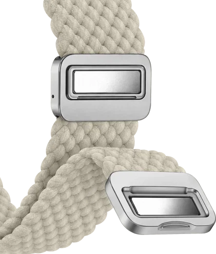 SBG Universeel Smartwatch Bandje - Gevlochten Nylon - 22MM - Sterrenlicht afbeelding 11