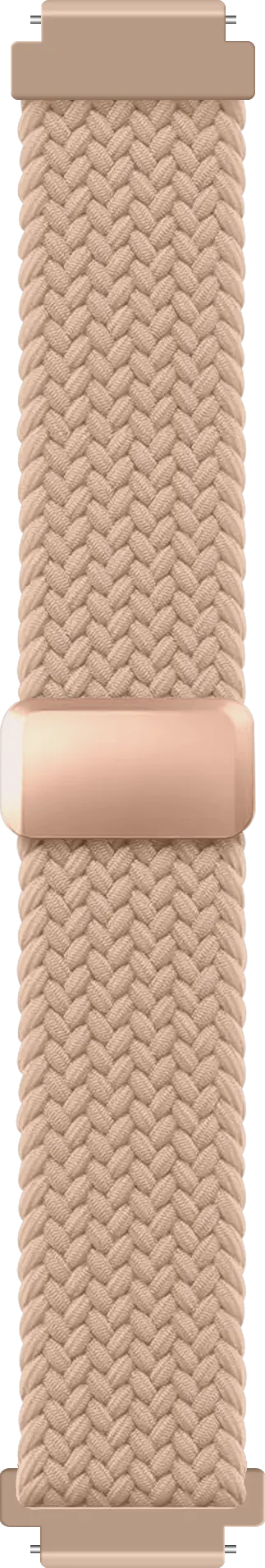 SBG Universeel Smartwatch Bandje - Gevlochten Nylon - 22MM - Khaki afbeelding 10