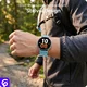 SBG Universeel Smartwatch Bandje - Gevlochten Nylon - 22MM - Mint afbeelding 4
